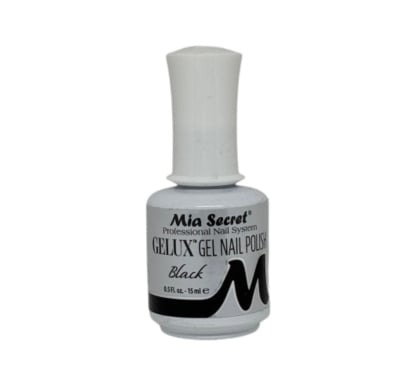 Esmalte en Gel Mia Secret Black 15 ml