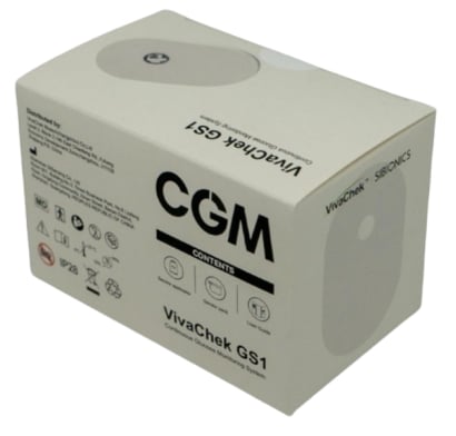 Monitor Continuo de Glucosa GS1 Vivachek