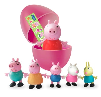 Huevo Sorpresa Brickell Peppa Pig 1 Unidad