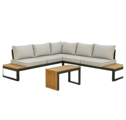 Juego de Jardín La Cueva Muebles Esquinero Paris