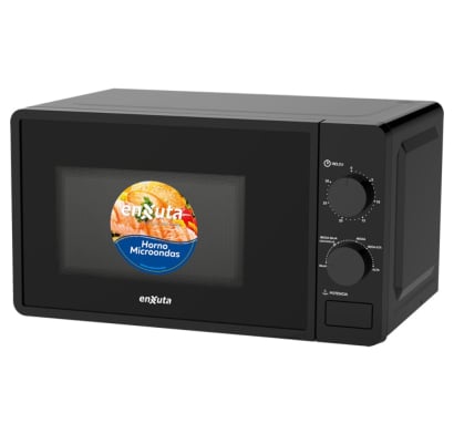 Microondas Enxuta MOENX0320MNG Negro 20 l