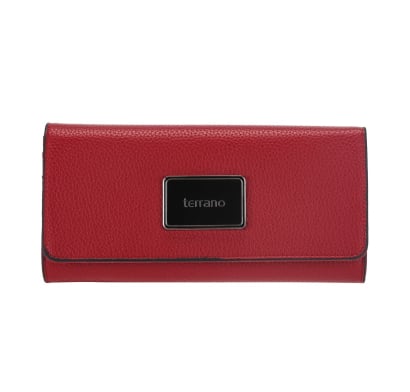 Monedero Terrano Vallarta Rojo