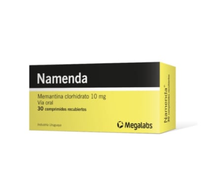 Namenda 10 mg 30 Comprimidos