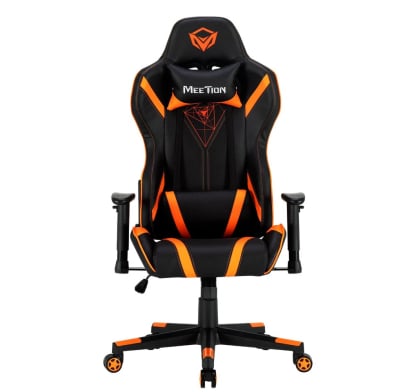 Silla Gamer Meetion MT-CHR15 Negra y Naranja