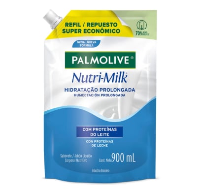 Jabón Líquido Palmolive Nutrimilk Refill 900 ml