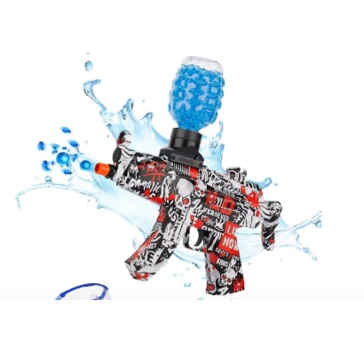 Pistola De Hidrogel Automática Roja