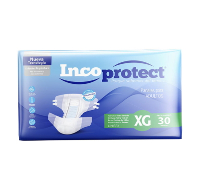 Pañal para Adultos Incoprotect XG 30 Unidades