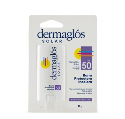 Protector Solar Dermaglós en Barra FPS50+ 14 g
