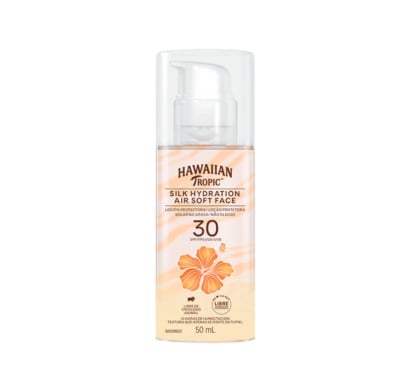 Protector Solar Hawaiian Tropic Facial Air Soft FPS30 50 ml