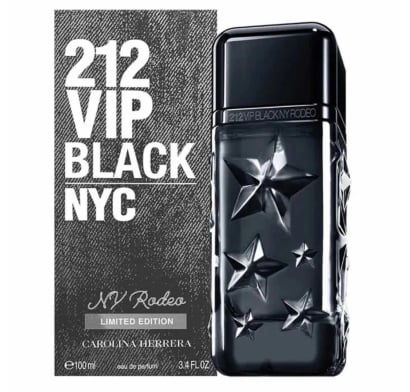 Perfume Carolina Herrera 212 Vip Black NY Rodeo Men EDP 100 ml