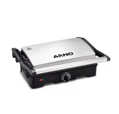 Sandwichera Arno Dual de Acero Inoxidable