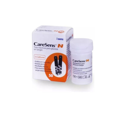 Tiras Caresens 50 Unidades