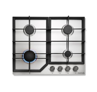 Anafe a Gas Smartlife SL-A6060GC 4 Hornallas Inoxidable