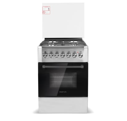 Cocina Combinada Smartlife SL-KS5757C 4 Hornallas Inoxidable