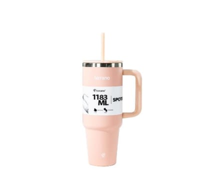 Vaso Térmico Terrano Spotie Cup Rosa 1183 ml