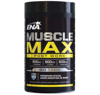 Suplemento Ena Muscle Max 90 Tabletas