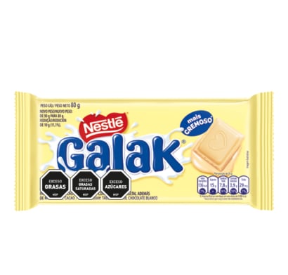 Tableta de Chocolate Nestlé Galak 80 g
