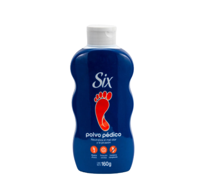 TALCO SIX PÉDICO 160G