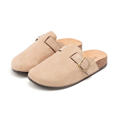 Zueco Pimentón Polly Taupe Talle 38