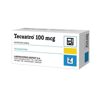 Tecuatro 100 mcg 100 Comprimidos