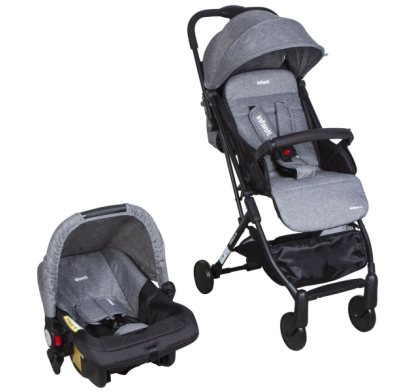 Cochecito Travel System Infanti Terrain Gris