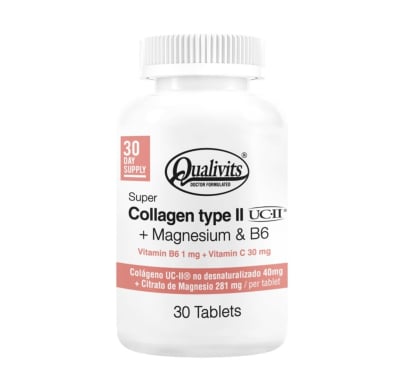 Colágeno Tipo II Qualivits 30 Tabletas