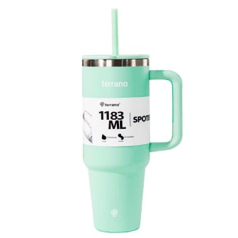 Vaso Térmico Terrano Spotie Cup Verde Agua 1183 ml