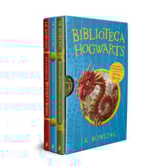 Libro Biblioteca Hogwarts Estuche