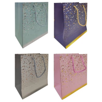 Bolsa de Regalo Happy Paper Brillos 1 Unidad Colores Surtidos