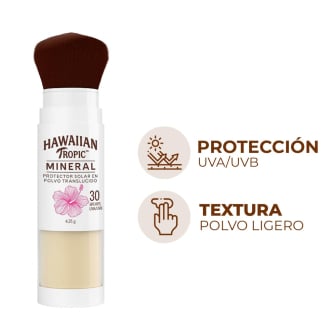 Protector Solar Hawaiian Tropic Mineral Polvo FPS30
