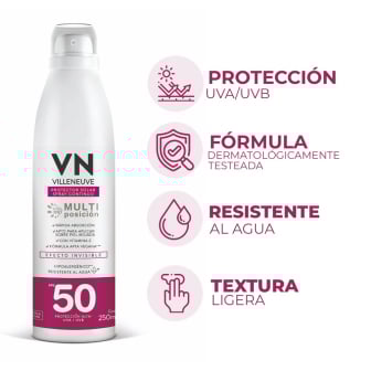 Protector Solar Villeneuve Spray FPS50 250 ml