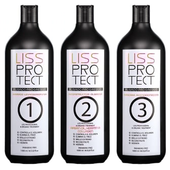 Kit de Alisado Liss Protect 3 Pasos 1 l