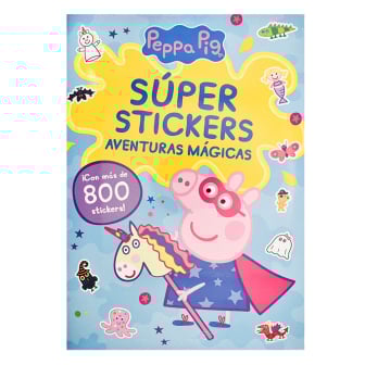 Libro Peppa Pig Super Stickers