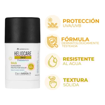 Protector Solar Heliocare 360° Stick Pediátrico Spf50+ 25 g