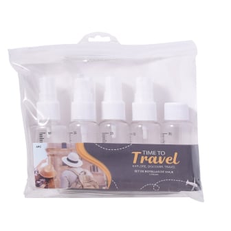 Set Botellas de Viaje Travel 4 Unidades