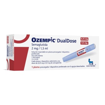 Ozempic Dualdose 2 mg / 1,5 ml Solución Inyectable