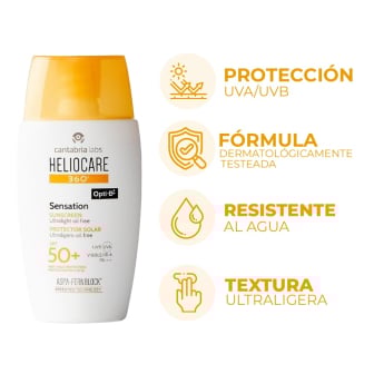 Protector Solar Heliocare 360° Sensation FPS50+ 50 ml