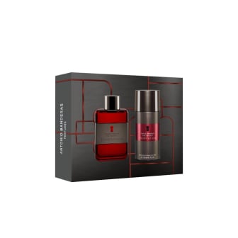 Cofre Antonio Banderas Perfume Temptation Men EDT 100 ml + Desodorante 150 ml