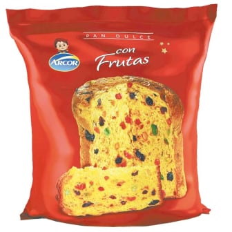 Pan Dulce Arcor con Frutas 500 g