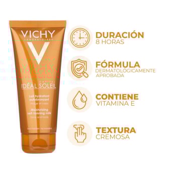 Autobronceante Vichy Idéal Soleil Rostro 100 ml
