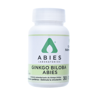Ginkgo Biloba 80 mg Abies 30 C&aacute;psulas
