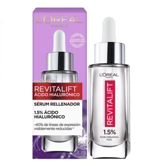 Sérum Facial L'Oréal Paris Dermo Expertise Revitalift ácido Hialurónico Antiarrugas 30 ml