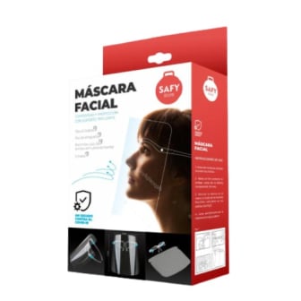Máscara Facial con Lentes Safy