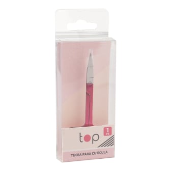 Tijera para Cutícula Top 1 Unidad Colores Surtidos