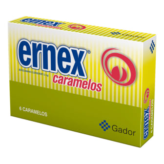 Ernex 3 mg 6 Caramelos