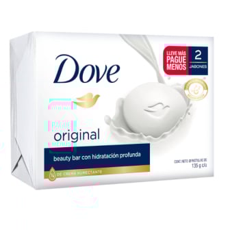 BARRA DOVE ORIGINAL X2 UNIDADES 135 GRS.