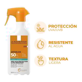 Protector Solar Anthelios Family Spray FPS50+ 300 ml