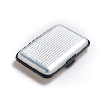 Portadocumentos Travel Plateado