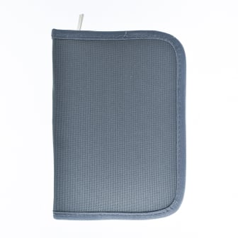 Portapasaporte Travel Gris