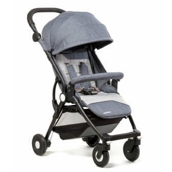 Cochecito Bebédue Nik Grey